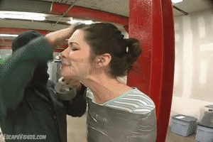 www.escapevideos.com - Stephanie Encased Duct Tape thumbnail